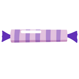 Violet Candy Crunch Bath Bomb