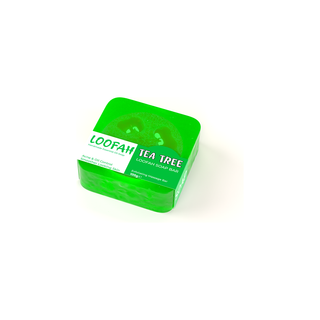Tea Tree Loofah Soap Slice