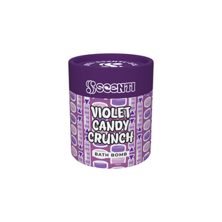 Violet Candy Crunch Bath Bomb
