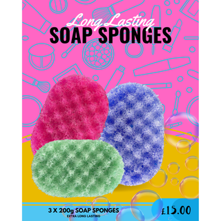 3 x Soap Sponge Deal
