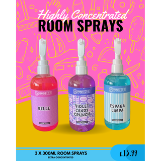 3 x 300ml Room Spray Deal